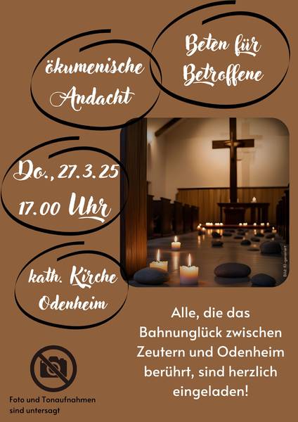 Quelle: Katholische Kirchengemeinde Östringen, Katholische Kirchengemeinde Östringen
